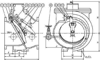 Non-Water Hammer Check Valve