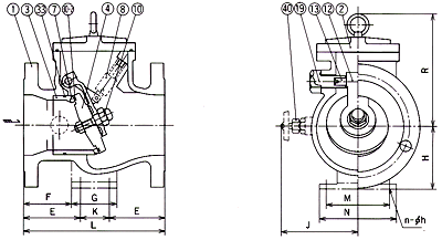 Non-Water Hammer Check Valve