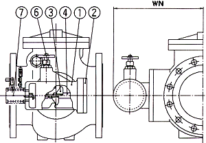 Non-Water Hammer Check Valve SL-SN-B