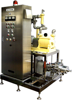 Degassing, Defoaming Equipment for food processing (Sanitary specification)