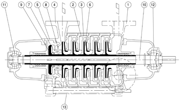 Multistage Centrifugal Pump