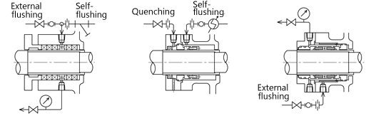 Process Pump / Example of shaft seal