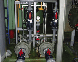 Yokota Seawater pump made of YST Alloy