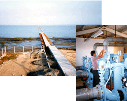 Self-Priming Centrifugal Pump UHN, Resolving the concerns of seawater pumping, YOKOTA Seawater Intake Pump