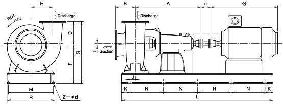 Mixed-Flow Volute Pump