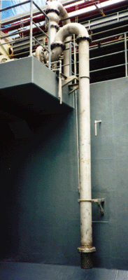 Air heater and gas-gas heater circulation flush pump system