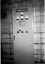 Automatic operation control panel