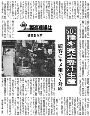 500 types of products, build-to-order, The Nikkan Kogyo Shimbun
