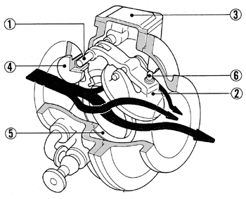 The structure of the YOKOTA Non-Water Hammer Check Valve