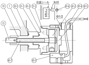 無送水検知器　NP 型 （SL-SN, SH 用）